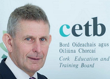 File image of Cork ETB CEO Ted Owens. Today's event was organised jointly by the European Parliament and Cork’s Education and Training Board, the event featured expert speakers from Cork ETB, the Department of Education and Skills and the Department of Social Welfare, as well as Solas and Leargas.