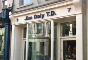 The constituency office of West Cork Government TD Jim Daly was one of the many affected by floods in Bandon, Co Cork in December 2015
