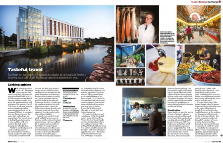 May 2016 – An article showcasing Cork and its “Corking Cuisine” appears in the latest edition of a British magazine, profiling the city to some 42,000 readers – or potential British holidaymakers for Cork and Ireland. Director is a magazine targeting entrepreneurs and business leaders across Britain and Tourism Ireland in London, in conjunction with Fáilte Ireland, invited journalist Chris Maxwell to visit Cork last year.  Further info: Sinéad Grace, Tourism Ireland Tel: 087-685 9027