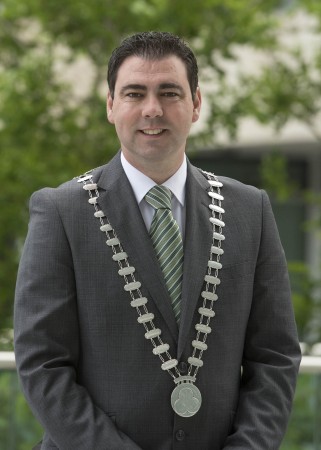 Cllr. John Paul O'Shea, Mayor of the County of Cork.  Picture: Martin Walsh.