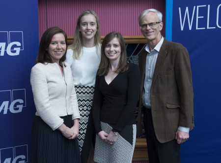 free pic no repro fee Helen Sleator KPMG, Laura Dillon KPMG, Linda Leonard KPMG and Alumni Pictured at the KPMG Annual Alumni Reception in The Port of Cork, Custom House Photography by  Gerard McCarthy 087 8537228 more info contact Fiona J Murphy  KPMG  021 425 4502   087 050 4502 fiona.j.murphy@kpmg.ie