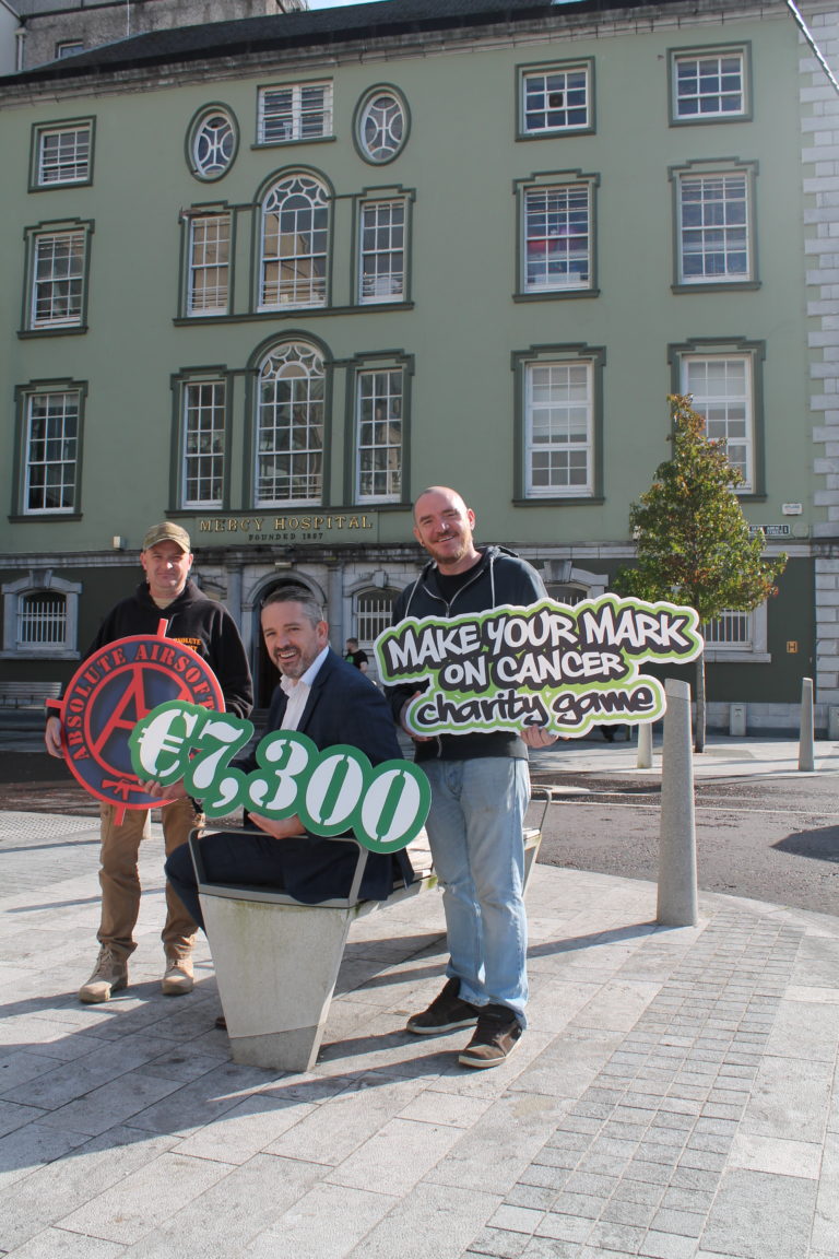 Absolute Airsoft Cork raises €7,300 for Make Your Mark on Cancer