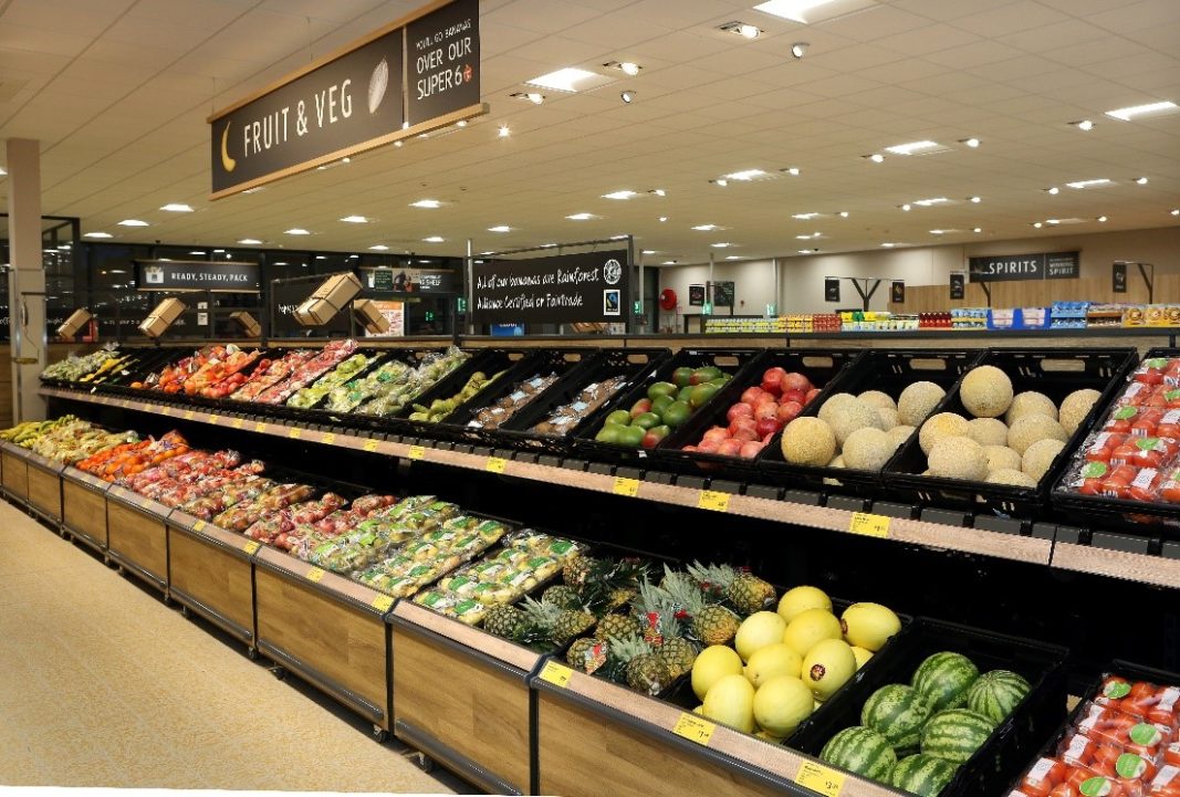 Aldi unveils its revamped Glanmire #Cork “Project Fresh” store