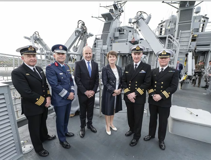 Irish Navy takes delivery of 2 Inshore Patrol Vessels - Vimarsana News