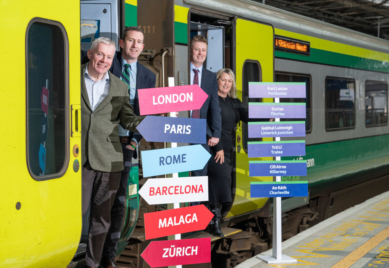 Cork Airport does not have a train station - but integrated ticketing ...