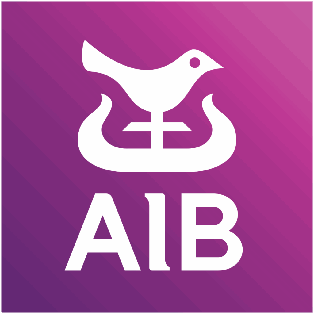 File photo of logo of AIB bank