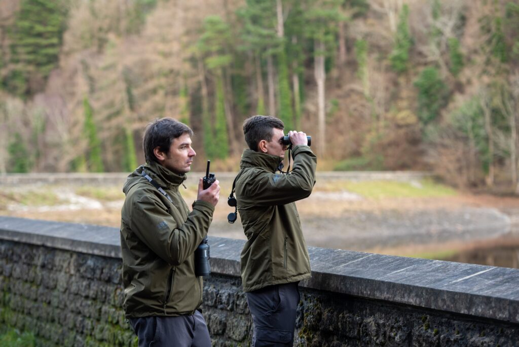 Two IFI Fisheries Officers on patrol