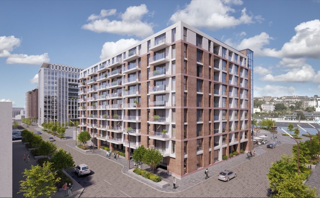 CGIs of the planned Kennedy Quay development